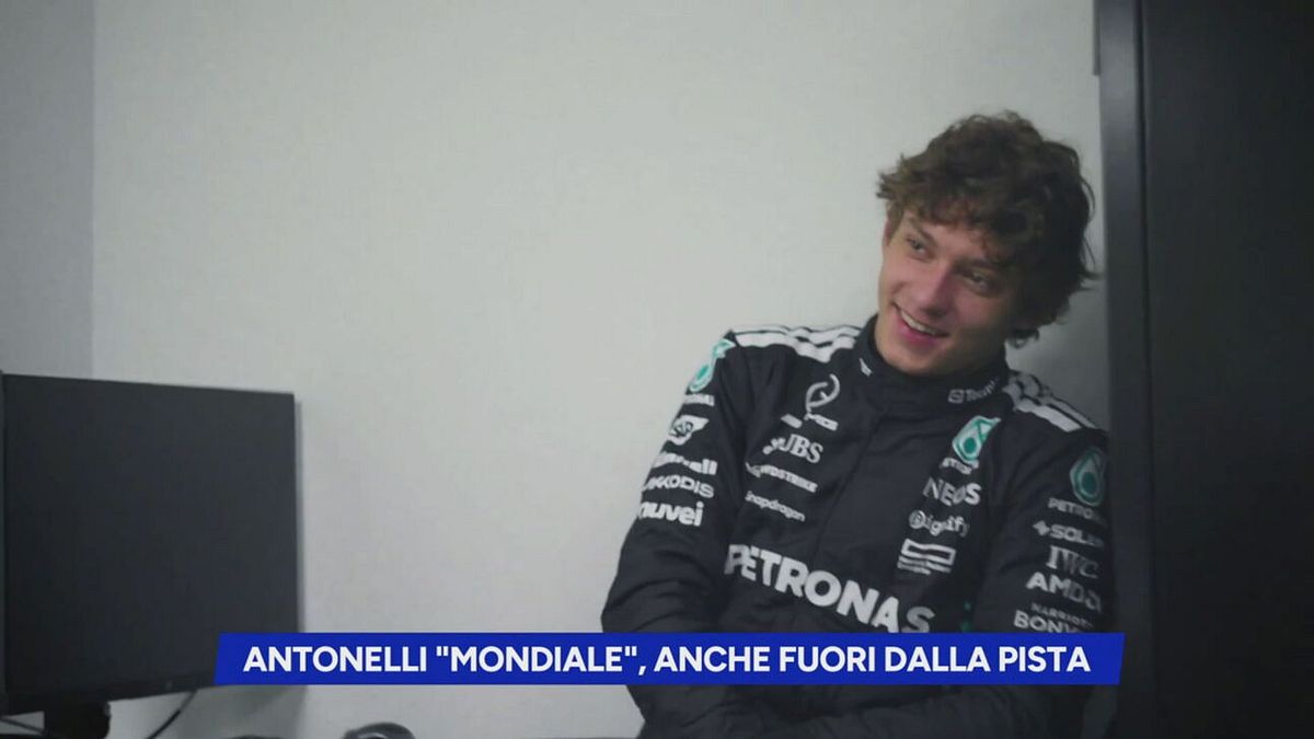 Antonelli "mondiale", anche fuori dalla pista