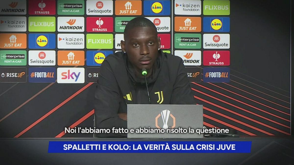 Spalletti e Kolo: la verità sulla crisi Juve