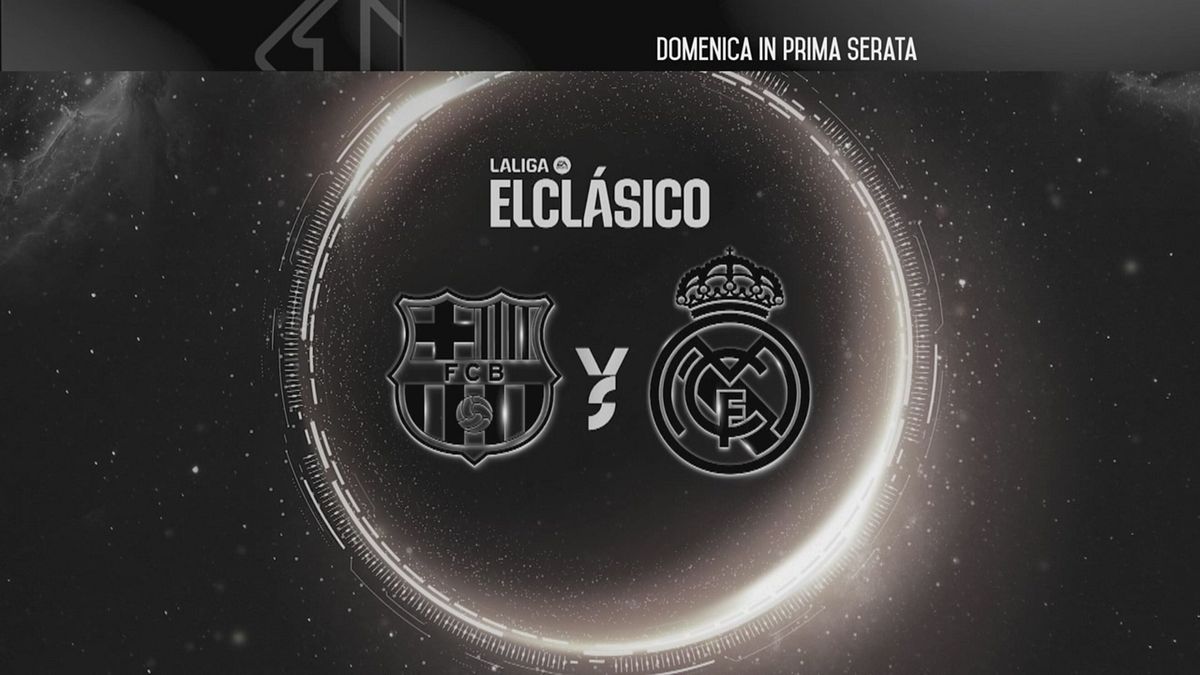 Barcellona-Real Madrid: domenica 25 ottobre alle 21.00 su Italia 1