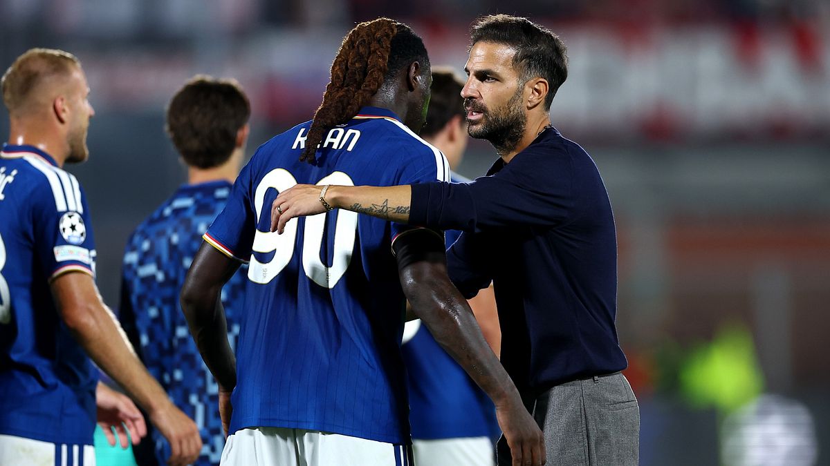 Moise Kean e Cesc Fàbregas