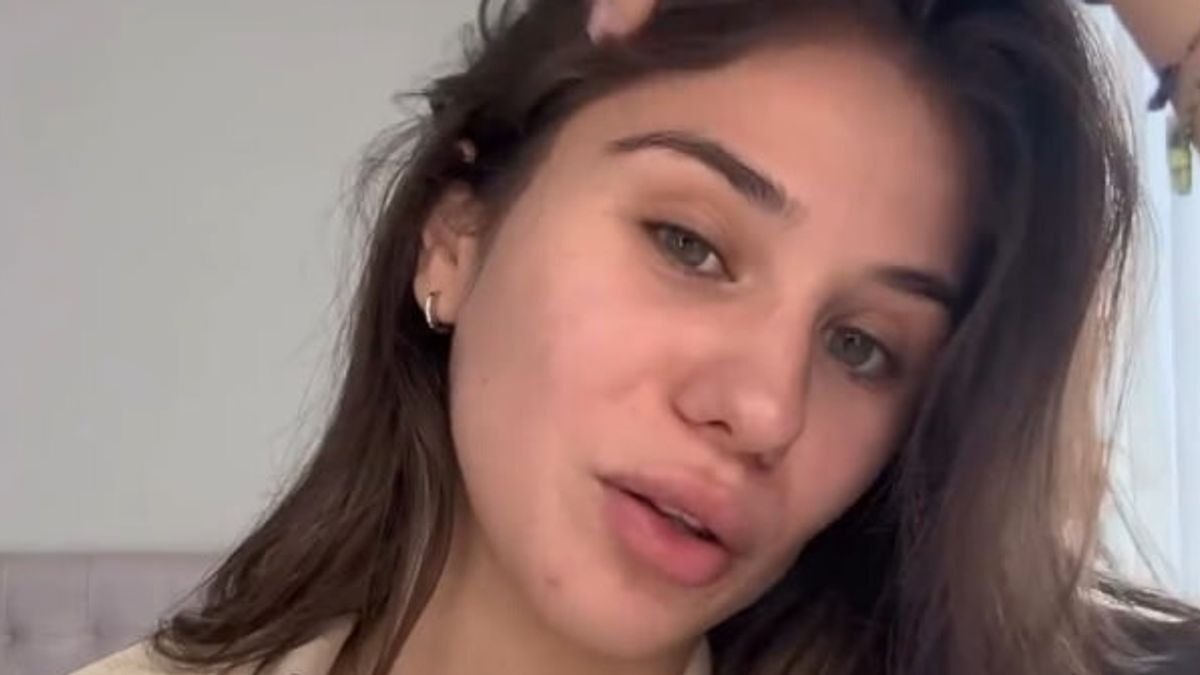 Cristiana Anania dopo l'incidente in scooter