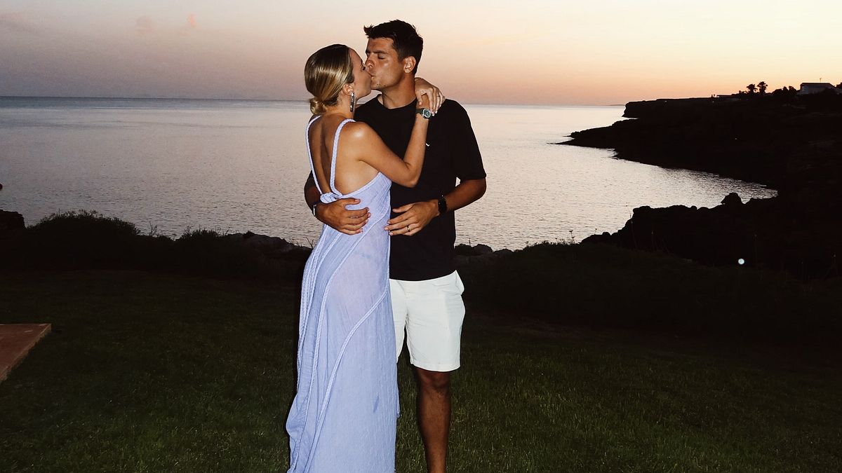 Alice Campello e Alavaro Morata, le foto romantiche della coppia