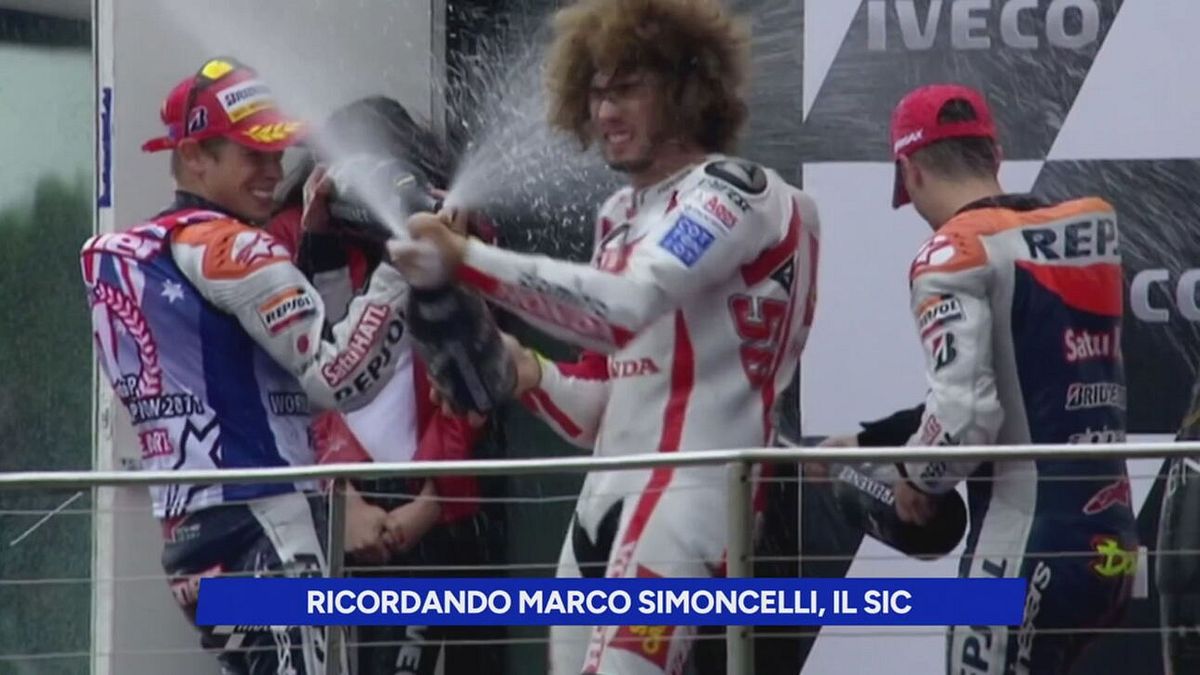 Ricordando Marco Simoncelli, il Sic