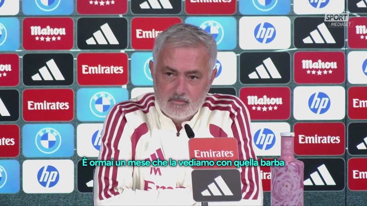 DICH MOURINHO E LA BARBA DICH