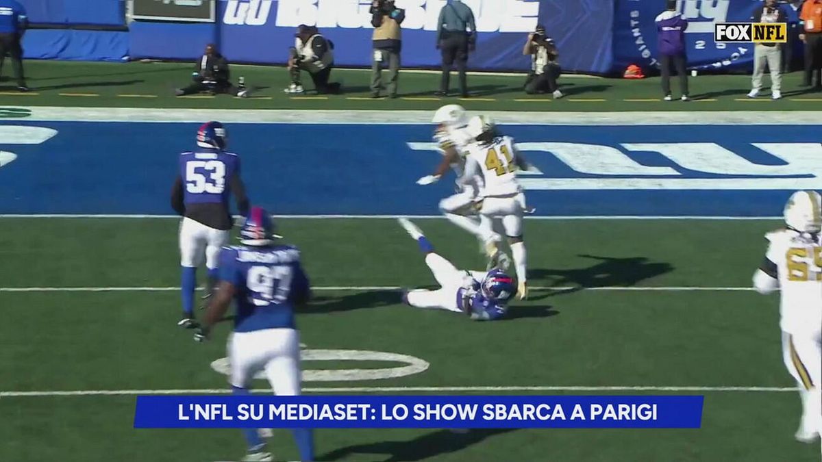 L'Nfl su Mediaset: lo show sbarca a Parigi