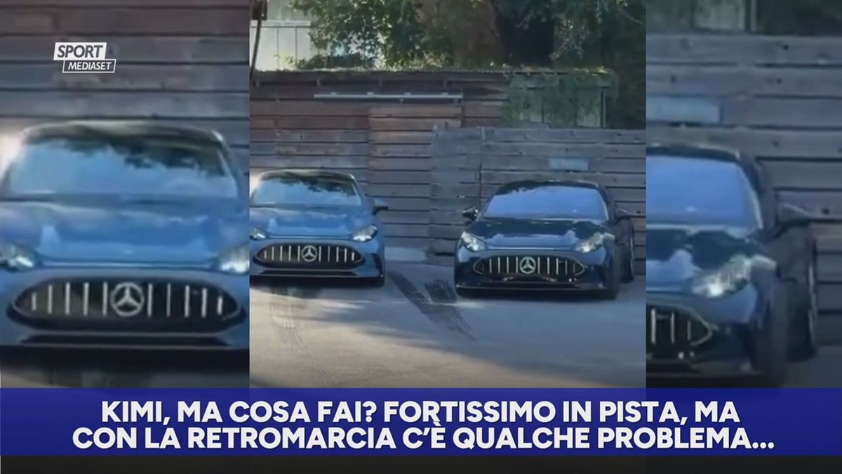 Antonelli, ma cosa fai? Campione in pista, ma con la retromarcia…