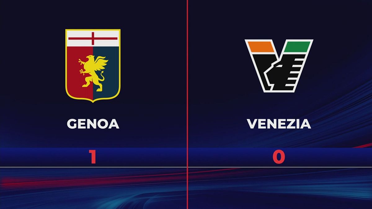 Genoa-Venezia 1-0: gli highlights