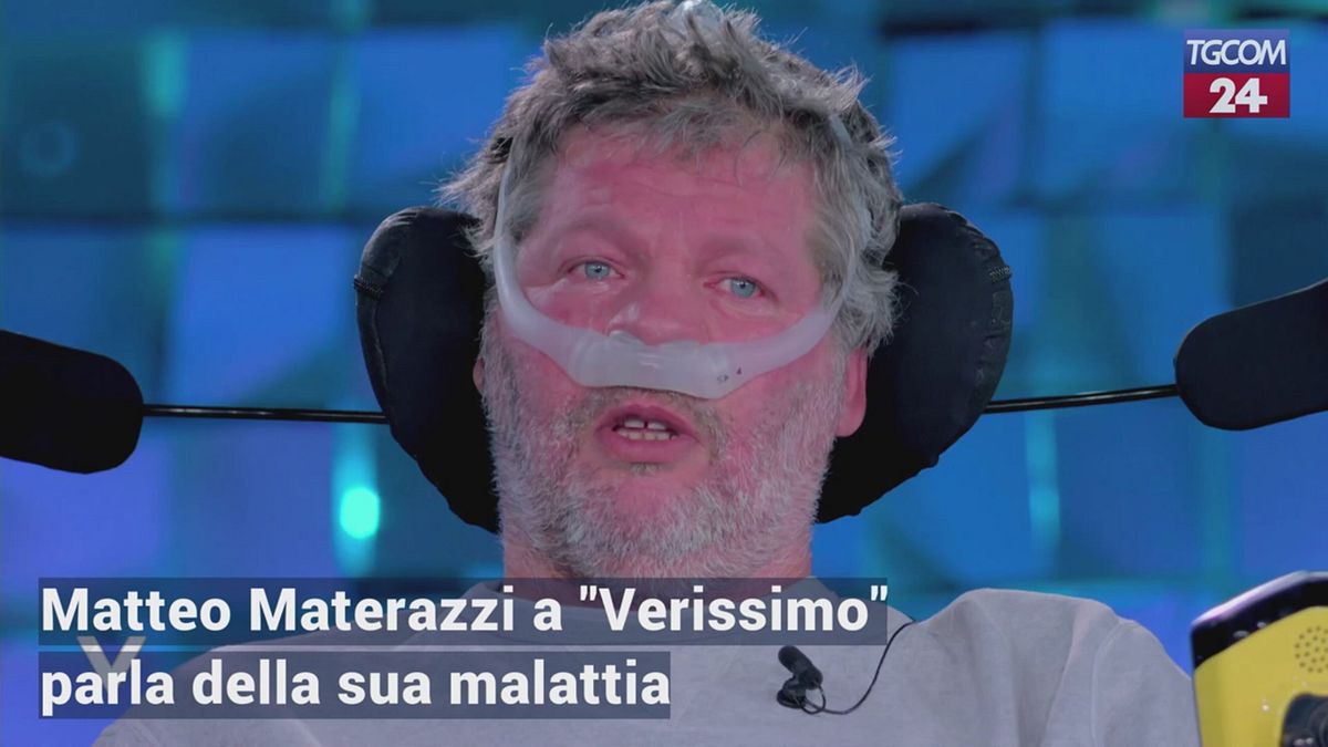 Matteo Materazzi: "La Sla mi ha insegnato molto"