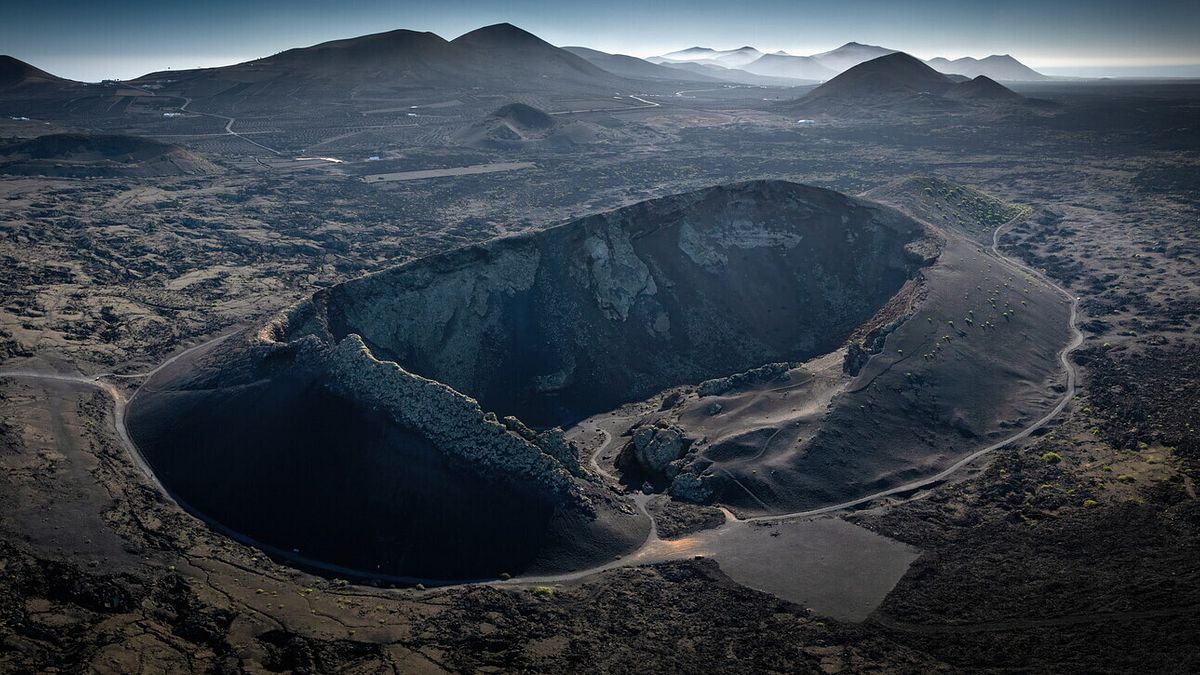 Vulcano El Cuervo, Lanzarote, Isole Canarie