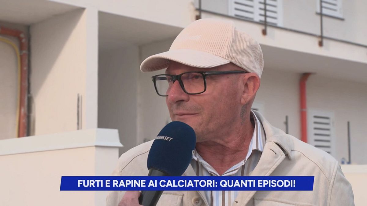 Furti e rapine ai calciatori