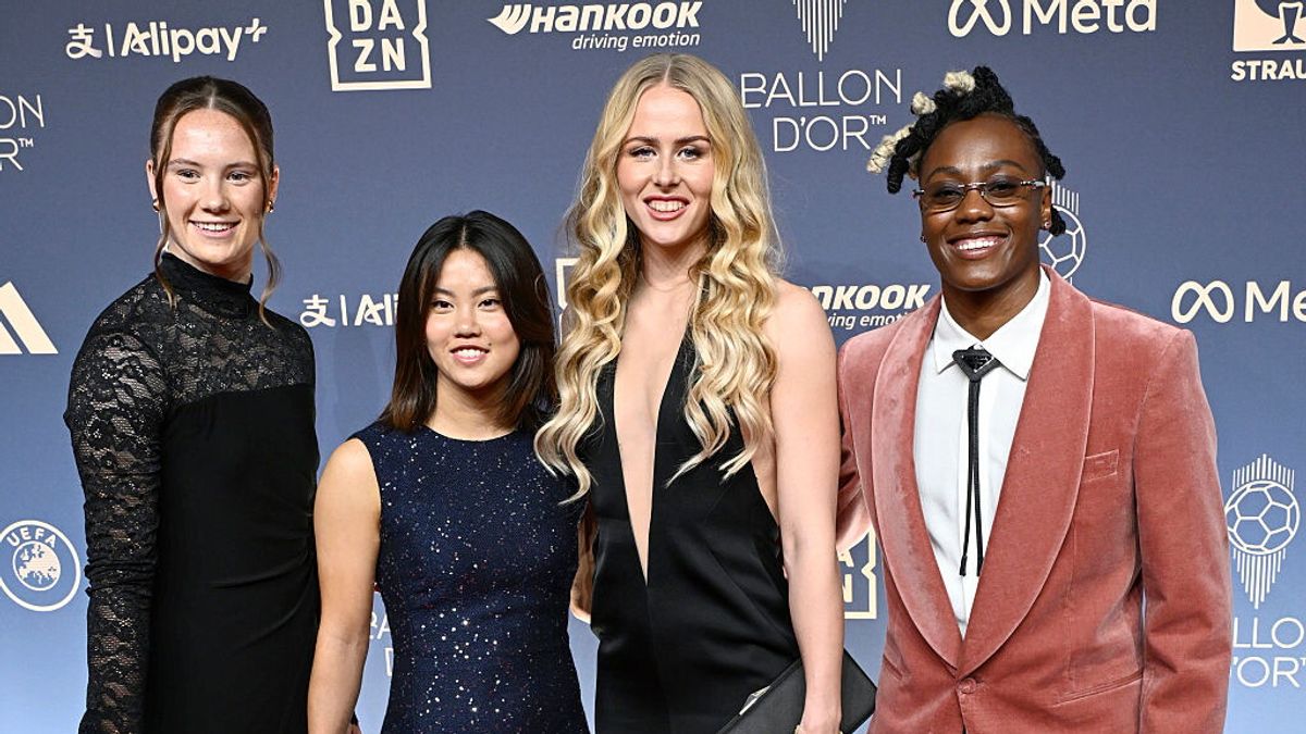 Veerle Buurman, Manaka Matsukubo, Hannah Hampton e Melvine Malard 