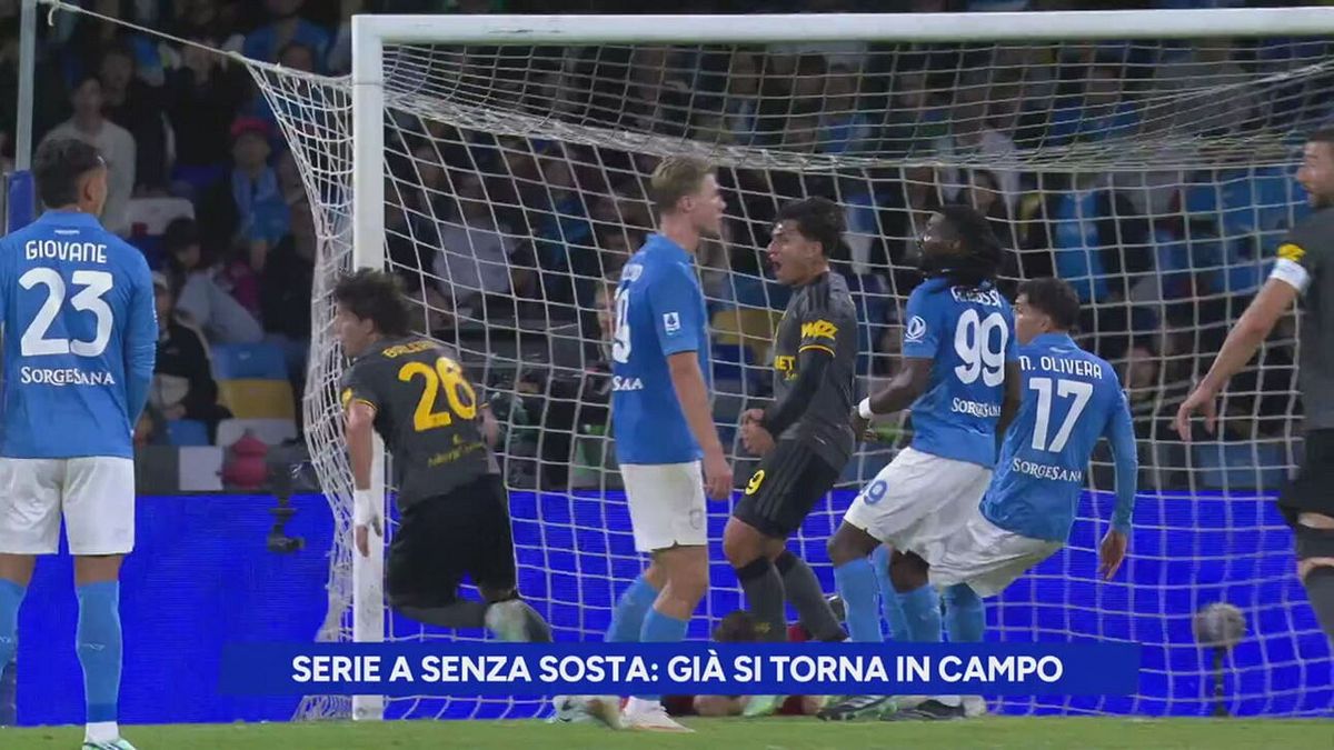 Serie A senza sosta: già si torna in campo