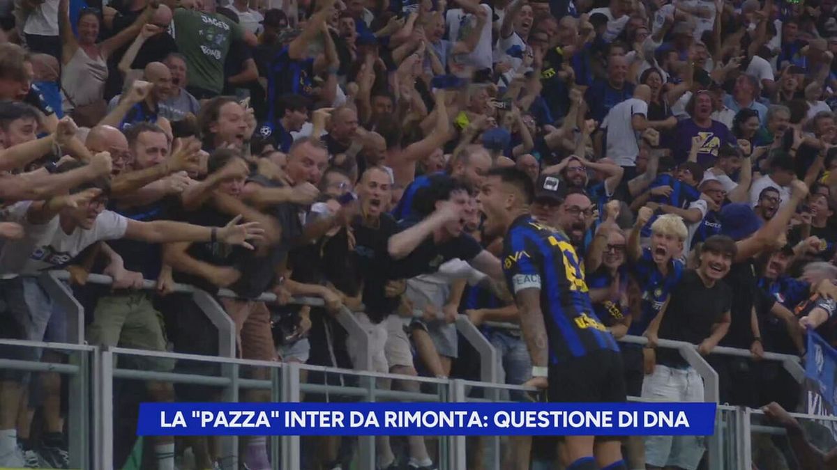 La "pazza" Inter da rimonta: questione di dna