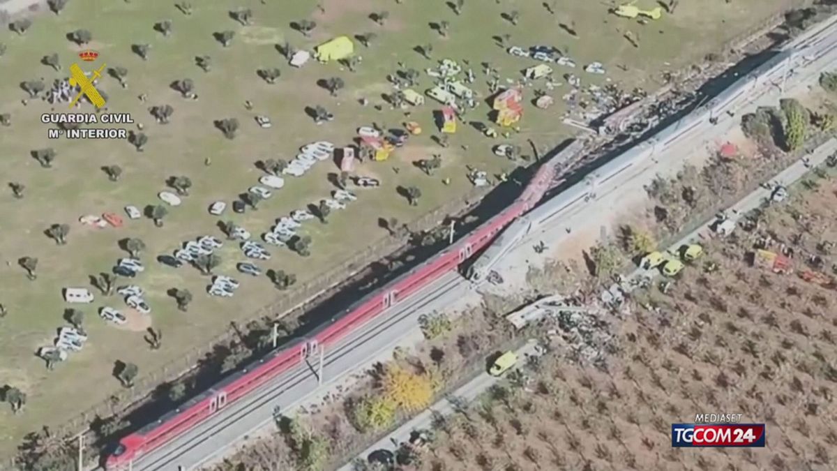 SPAGNA TRENO DALL'ALTO SRV