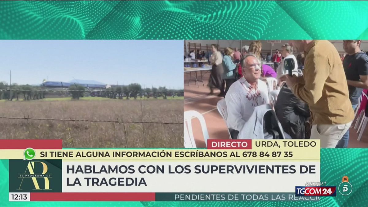 SPAGNA TRENO TESTIMONIANZA SRV