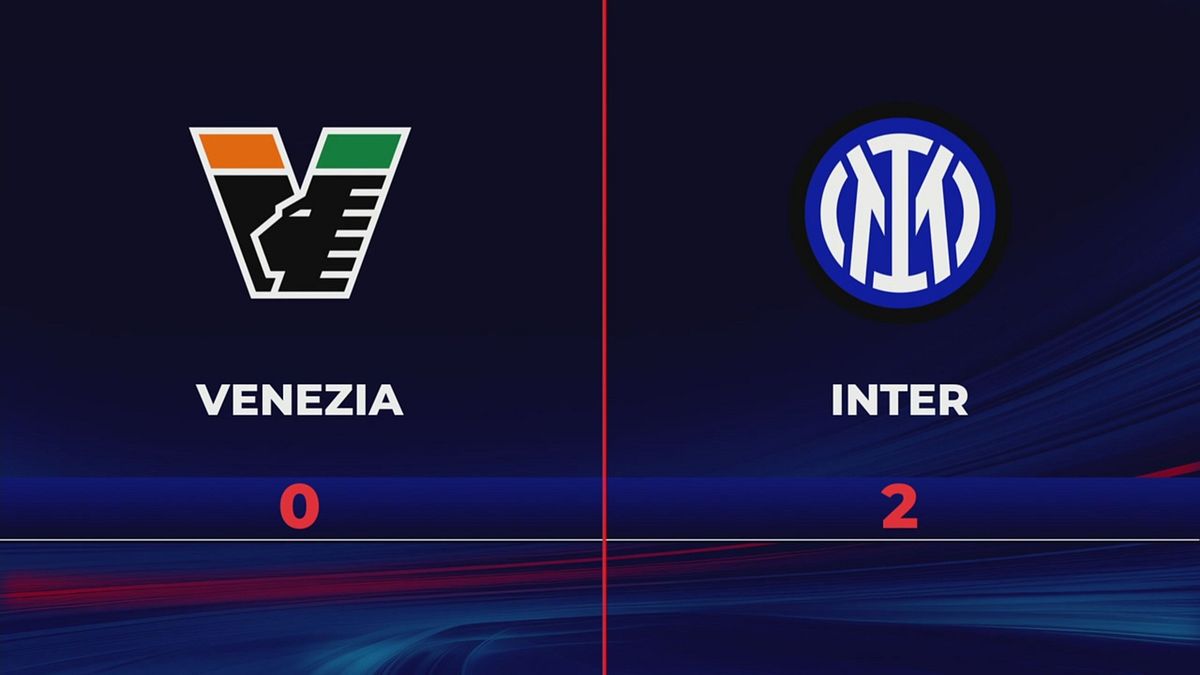 Venezia-Inter 0-2: gli highlights