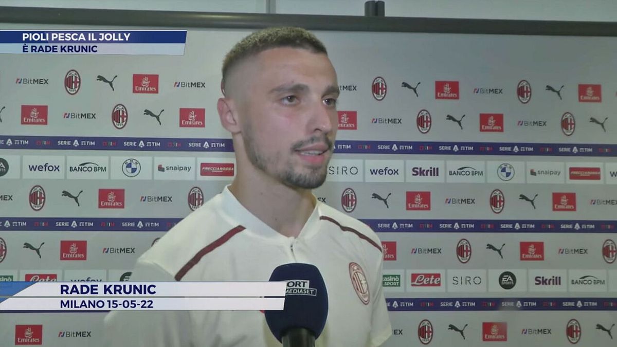 Pioli pesca il jolly: è Rade Krunic