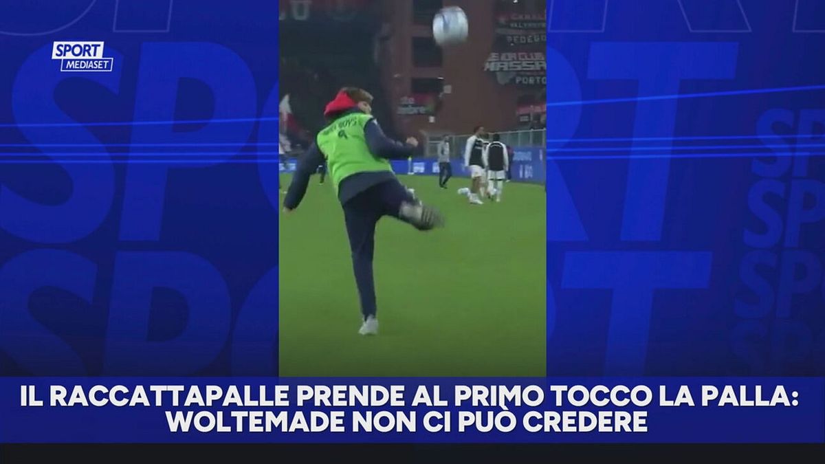 Woltemade e il raccattapalle: il siparietto è virale