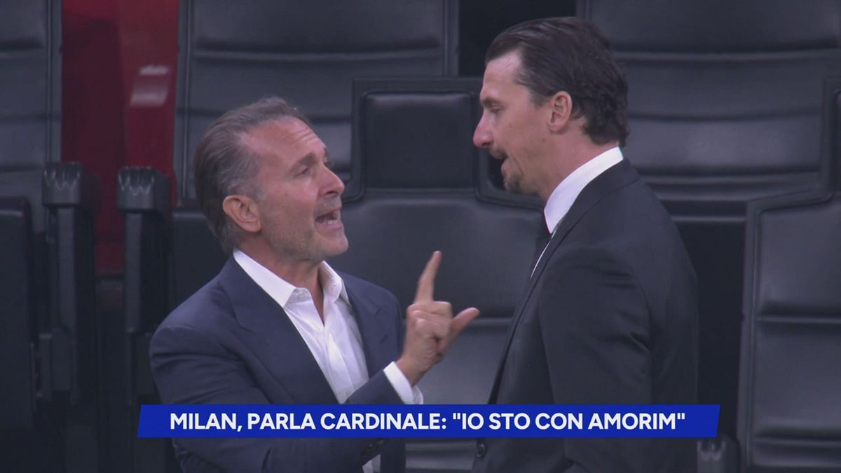 Milan, parla Cardinale: "Io sto con Amorim"