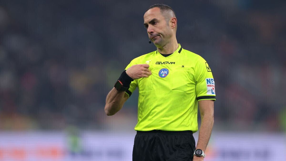 L'arbitro Marco Guida
