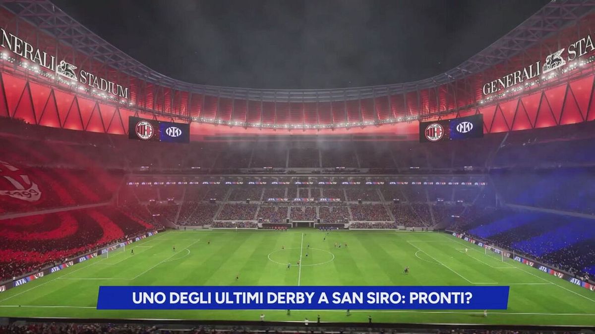 Uno degli ultimi Derby a San Siro: pronti?