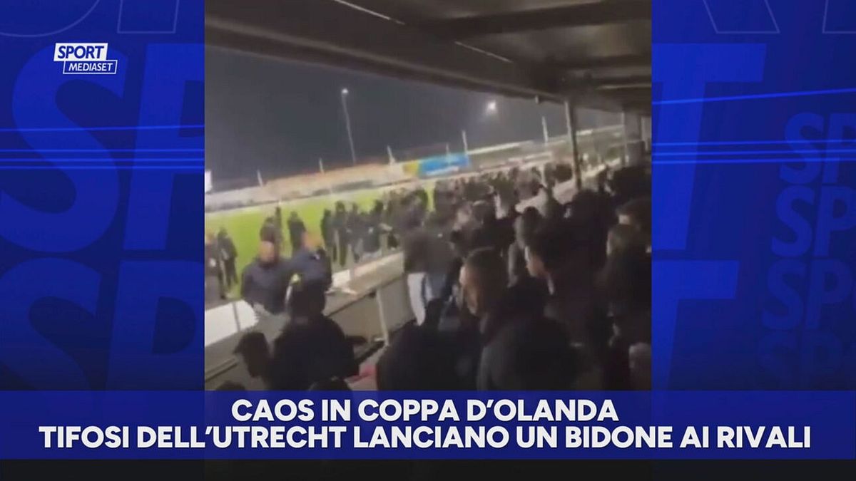 Scontri tra tifosi in coppa d'Olanda