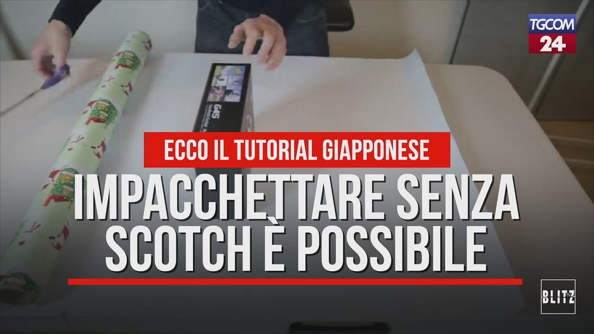 Natale, impacchettare senza scotch è possibile