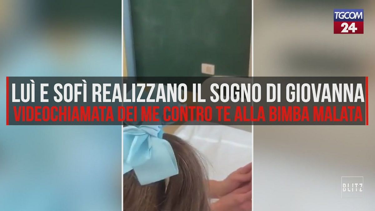 Luì e Sofì realizzano il sogno di Giovanna