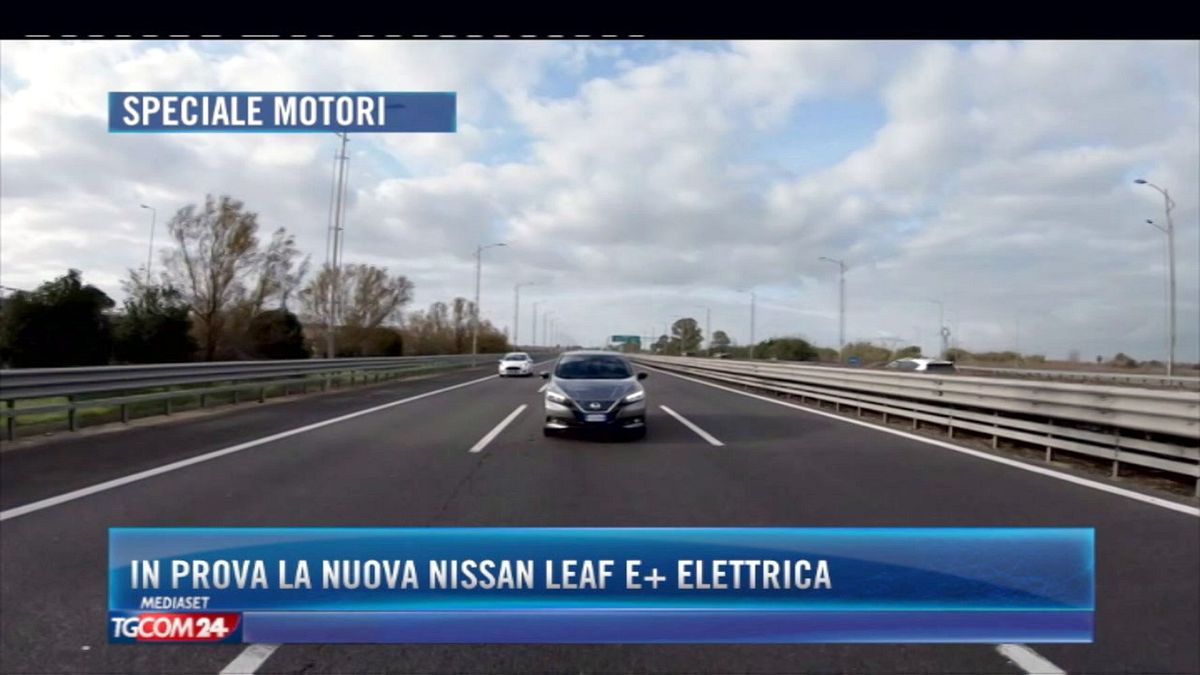 In prova la nuova Nissan Leaf E  elettrica