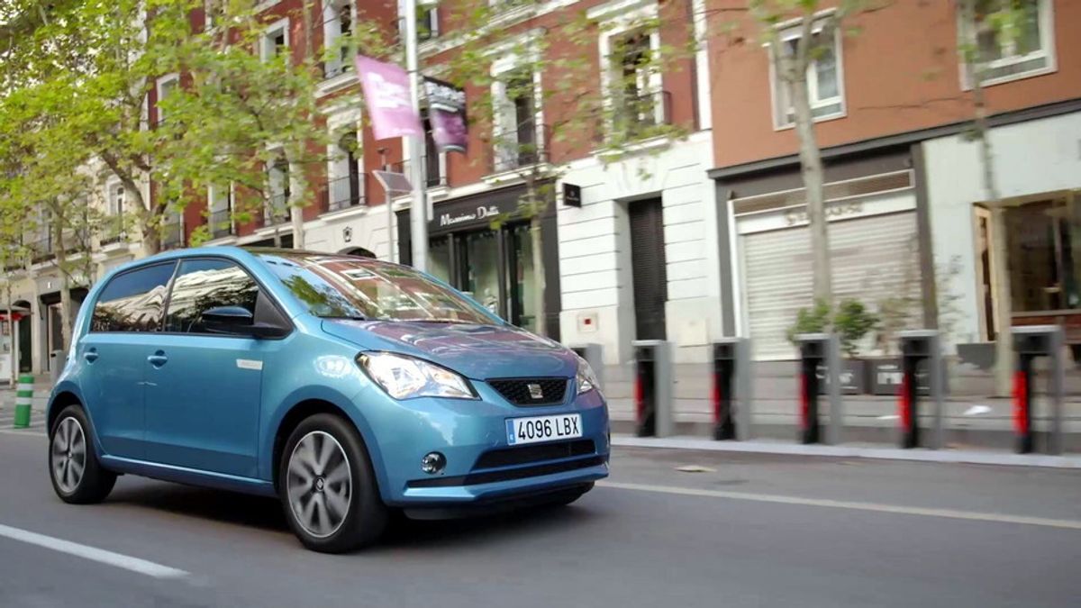 A Madrid con Seat Mii Electric