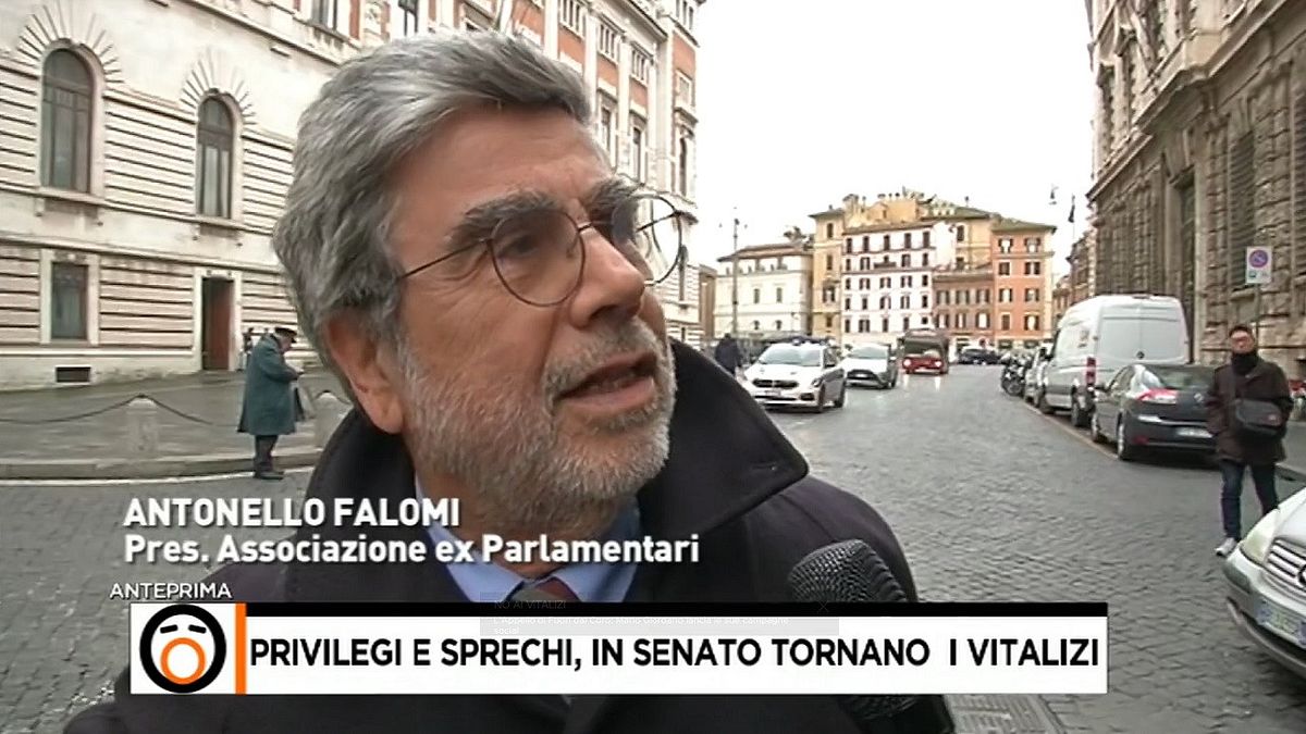 Vitalizi ai senatori, Falomi: "Alcuni se lo sono visti tagliare e non arrivano a fine mese"