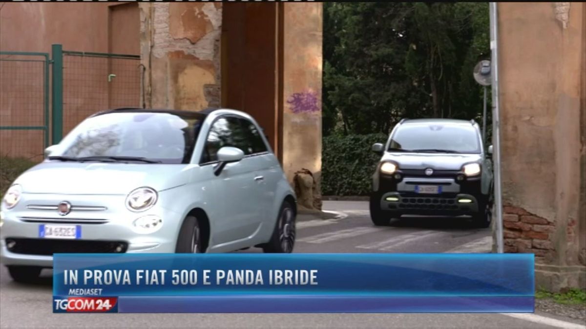 In prova Fiat 500 e panda ibride