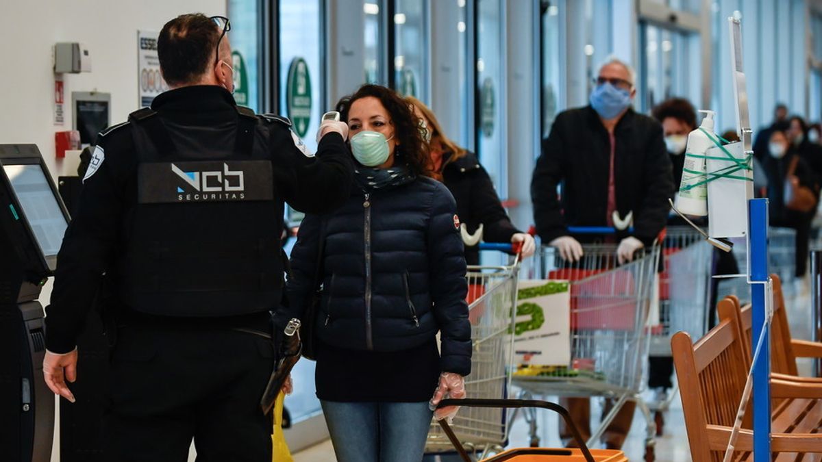 Il 26 marzo, a Milano, parte il controllo della temperatura nei supermercati.