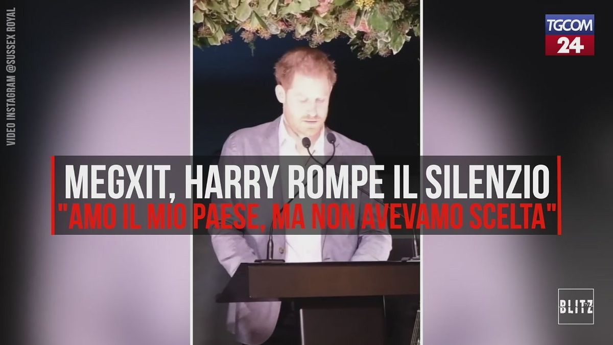 Megxit, Harry rompe il silenzio: "Amo il mio Paese, ma non avevamo scelta"