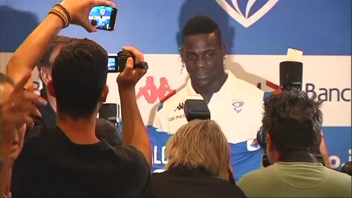 La conferenza integrale di Balotelli