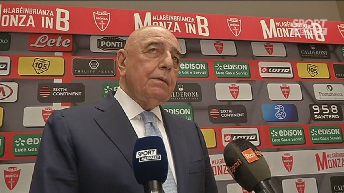 Galliani: "Gravina ha salvato il calcio"