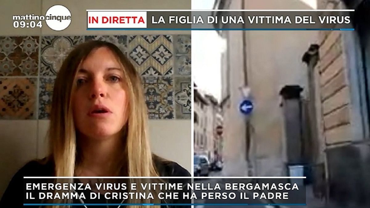 Coronavirus, figlia di una vittima di Bergamo: "Ho esitato a riconoscere mio padre morto, era in condizioni terribili"