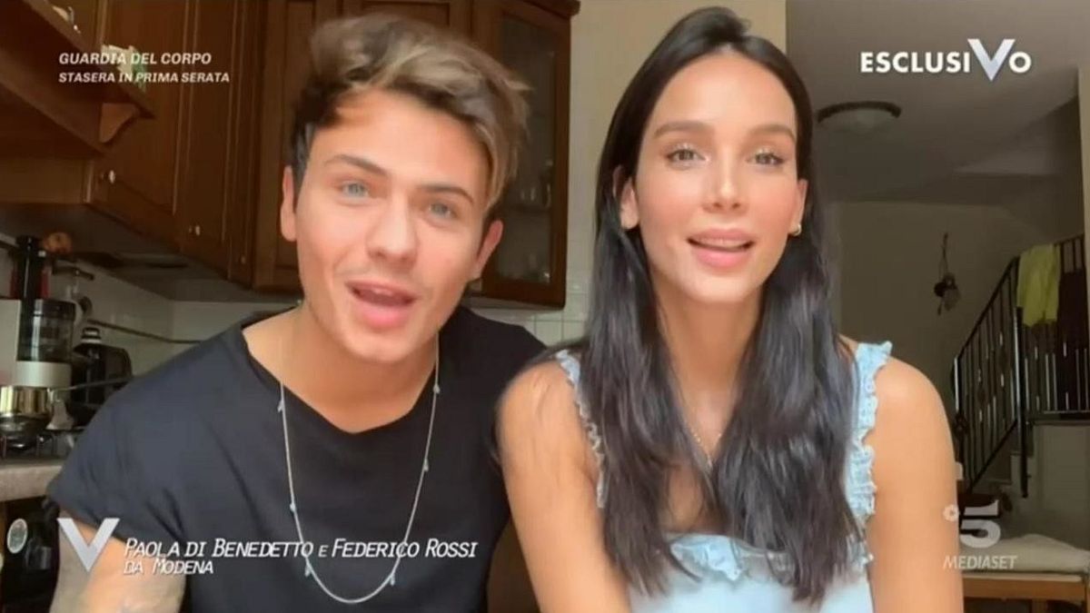 Paola Di Benedetto e Federico Rossi a "Verissimo": "Finalmente ci siamo ricongiunti"