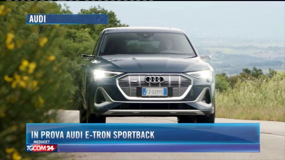 In prova Audi e-tron Sportback