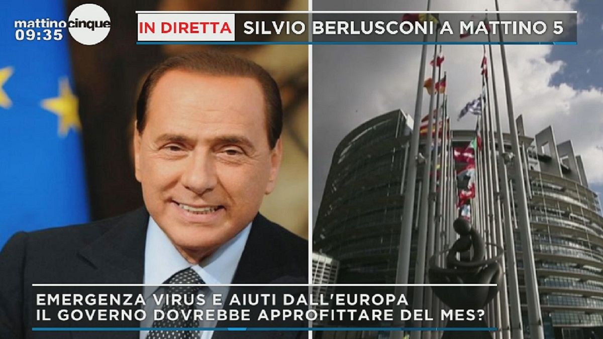 Mes, Berlusconi: "Il governo dovrebbe approfittare di questi soldi"