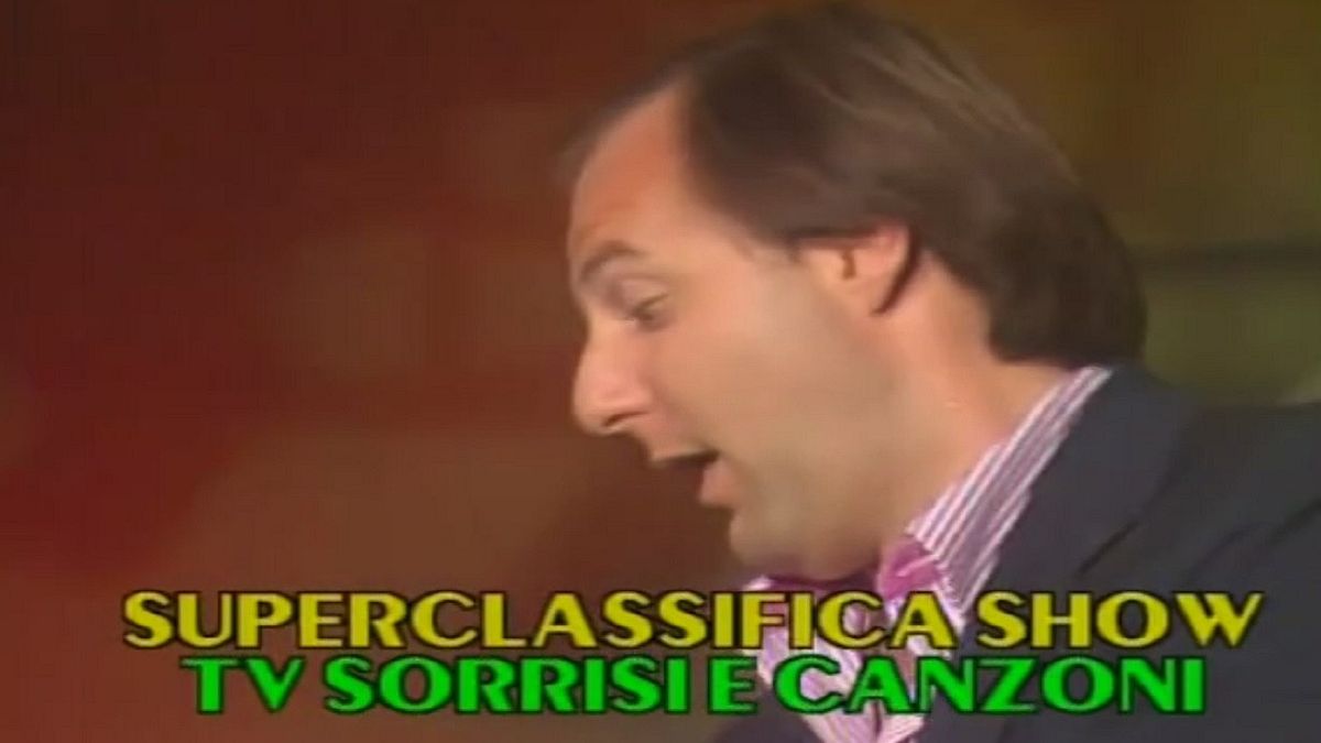 Quando Gerry Scotti cantava "Let's show (Salute!)" a Superclassifica Show