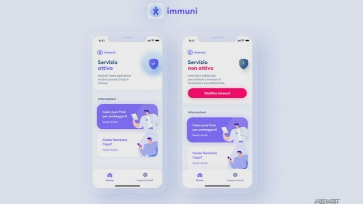 App Immuni, al via il tracciamento