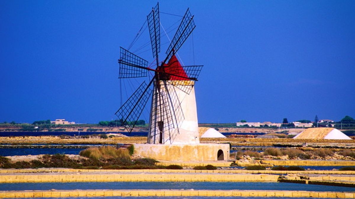  Mulini delle Saline di Trapani e Paceco 