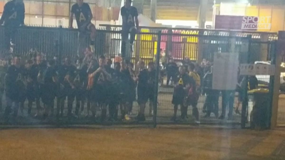 Benevento, festa allo stadio