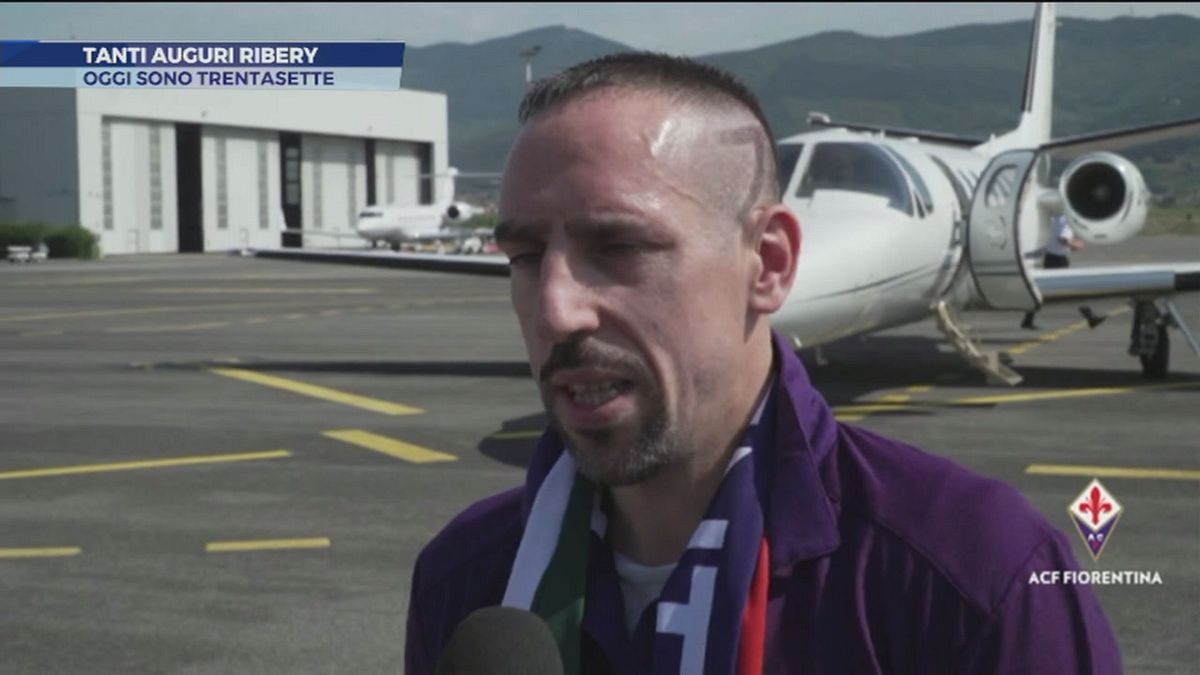 Fiorentina, tanti auguri Ribery