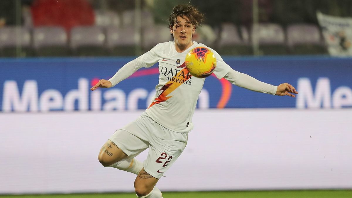  Zaniolo (Roma): a gennaio rottura del crociato anteriore del ginocchio destro, pronto a ri-allenarsi