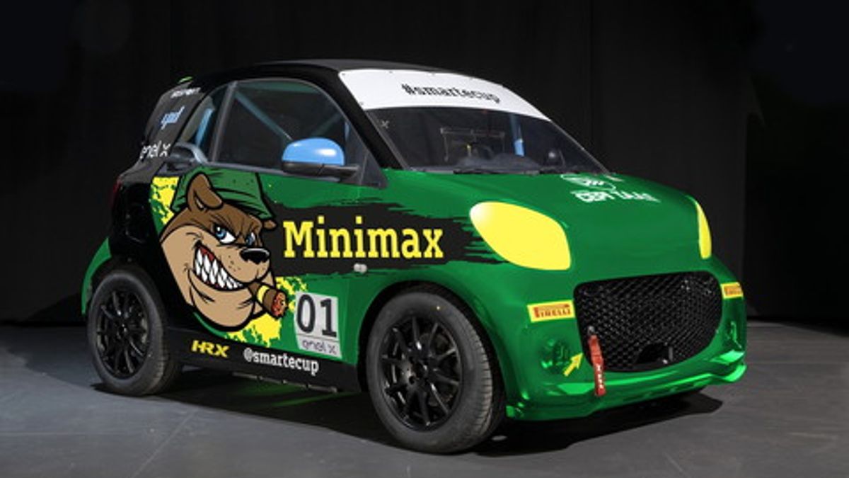La splendida auto della debuttante Minimax.