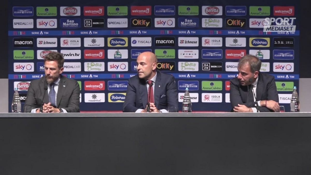 Di Francesco: "Ecco perché ho scelto il Cagliari"