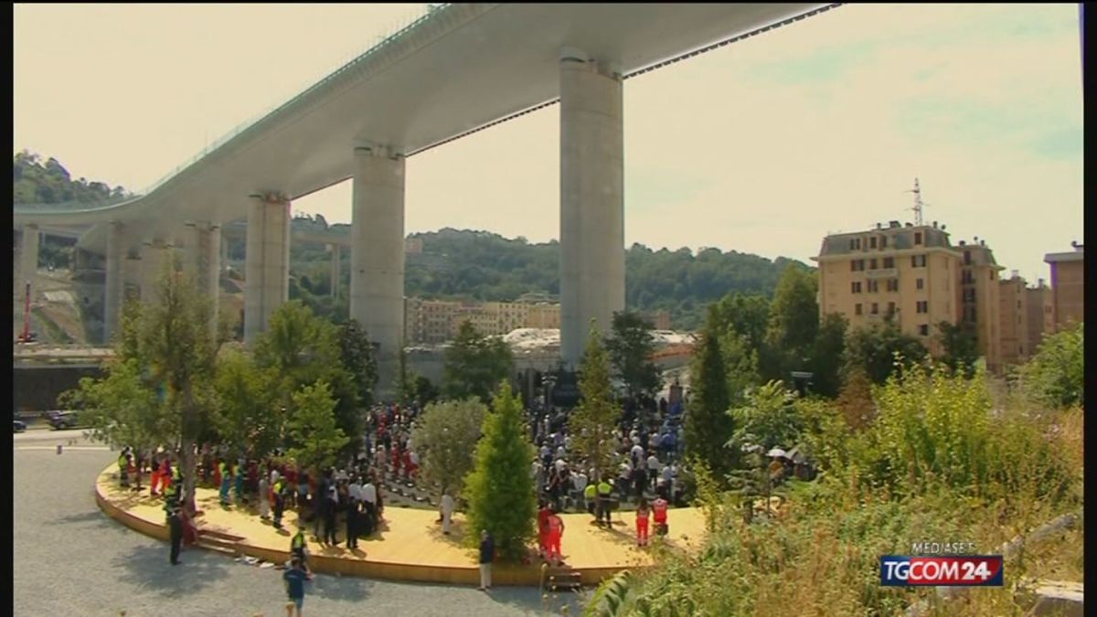 Ponte Morandi, il giorno del ricordo delle vittime