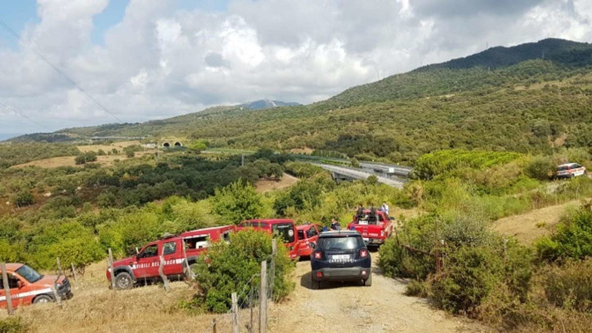  Vigili del Fuoco alla ricerca di Gioele nelle campagne